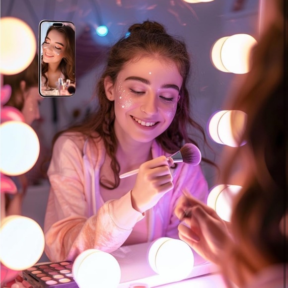 5for$10 Two Sticky Phone Grip, Shower Mirror Phone Mount Suction Cup Phone Mount - Picture 3 of 7